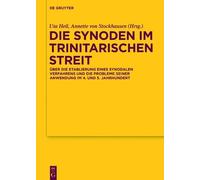 Uta Heil Die Synoden im trinitarischen Streit (Copertina rigida)