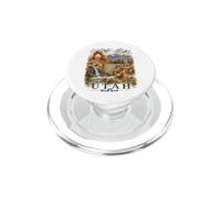 Utah Acquerello Paesaggio Parchi Nazionali Viaggi Design PopSockets PopGrip per MagSafe