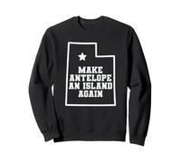 Utah Make Antelope an Island Again Great Salt Lake Felpa