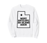 Utah Make Antelope an Island Again Great Salt Lake Felpa