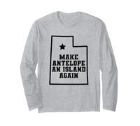 Utah Make Antelope an Island Again Great Salt Lake Maglia a Manica