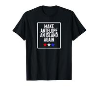 Utah Make Antelope an Island Again Great Salt Lake Maglietta