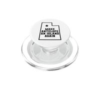 Utah Make Antelope an Island Again Great Salt Lake PopSockets PopGrip per MagSafe