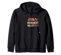 Utah Monument Valley Arizona Retro Vintage Design Regalo Felpa con Cappuccio
