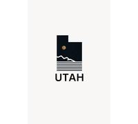 Utah Notebook: Minimalist Lined and Graph Pages for Everyday Writing, Sketching, and Planning