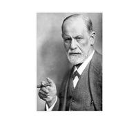 utahcr Sigmund Freud - Poster su tela, stile vintage, decorazione per camera da letto, ufficio, camera da letto, regalo, 30 x 45 cm
