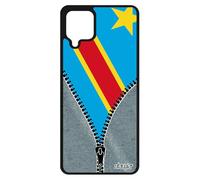 utaupia Congo Kinshasa Congo - Cover per Samsung A12, in silicone, resistente, per cellulare, calcio, per Galaxy