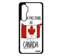 utaupia Coque je peux Pas j'vais dans Canada mi Note 10 Lite Silicone Foot Soft Portable jo Aluminium Football Basket Made in France pour Xiaomi