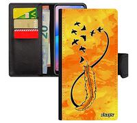 utaupia Cover per Samsung S23 Infinito, regalo di compleanno, nuvola senza fine, rigida, universo di protezione, colore: giallo