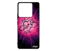 utaupia Cover per Xiaomi Redmi Note 13 Pro 5G Silicone Infinito Love Case illimitato Sole Disegno Speranza Custodia Cuore Rosa Amore Made in France