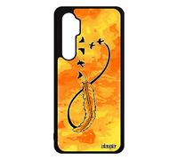 utaupia Mezza Note 10 Lite Silicone Infinito Cielo Universo 4G Senza Fine Disegno Portatile Regalo di Compleanno Telefono Morbido Amore per Xiaomi