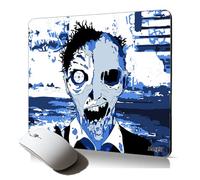 utaupia Zombie - Tappetino per mouse morbido per scrivania, computer, spettrale, scheletro horror, città, spaventosa Halloween