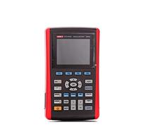 UTD1025CL - Oscilloscopio digitale portatile con 25 MHz, 1 canale, velocità di campionamento 200 Msa/s, 2 in 1: oscilloscopio e multimetro per tensione, corrente, ohm, 3 contatori, 3,5 pollici TFL LCD