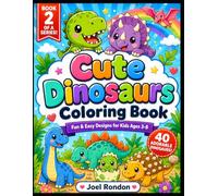 ute Dinosaurs Coloring Book: cute dinosaur designs