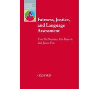 Ute Knoch Tim McNamara Jason Fairness, Justice and Language Assessm (Tascabile)