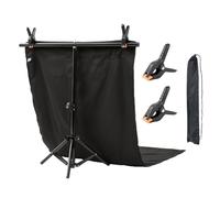 UTEBIT 68x75cm Supporto per Fondale a Forma di T, Telaio Fondale Portatile