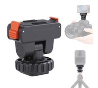 UTEBIT Supporto Magnetico per Fotocamera a Sgancio Rapido, con DJI Osmo Nano/Osmo Action 6, Supporto per treppiede, Adattatore Treppiede con Connettore a Slitta Calda