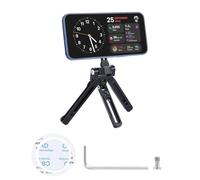 UTEBIT Treppiede Magnetico per Telefono con Anello Magnetico, Supporto Pieghevole per iPhone con Piastra Arca-Swiss e Foro da 1/4", Compatibile con Huawei e Xiaomi Ideale per Vlog, Video e Selfie