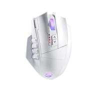 UtechSmart Venus Pro - Mouse da gioco MMO wireless, sensore ottico 16.000 DPI, tecnologia di trasmissione 2,4 GHz, design ergonomico, illuminazione RGB Chroma 16M, 16 pulsanti programmabili, fino a 70