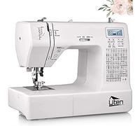 Uten Macchina da Cucire elettronica Overlock 200 Pedale Macchina per Cucire Professionale Bianco