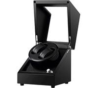 Uten watch winder Scatola orologio a carica automatica in legno per 2 orologi da polso