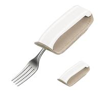 Utensil Cuff, Elastic Hand Strap for Cutlery, Adaptive Eating Assistance Holder, Lightweight Non-Slip Utensil Grip, Portable Aid for Elderly and Individuals with Weak Hands