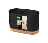 Utensil Holder - Chopstick Container Storage, Kitchen Cutlery Drainer with High Capacity Slots, Organizes Silverware Settings Instantly, Ideal for Home Professional Cafes Workplace Restaurants