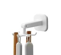 Utensil Hooks | 360 Degree Rotating Folding Adhesive Holder with 6 Hooks | Utensil Hooks | 360 Degree Rotating Folding Adhesive Holder | with 6 Hooks Kitchen Utensil Hanger Under Cabinet for Cabinet