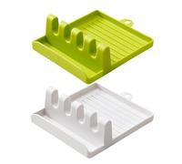 Utensil Rest - Heat-Resistant Spoon Rest, Household Multi-Functional Spatula Holder | Spoon Storage Rack for Kitchen, Counter, Grill, Stove Top and Restaurant S