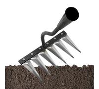 Utensile a mano, strumento per artigli da giardino | Giardiniere Rake Multitooth Manual Unsterers - Impugnatura ergonomica manuale Creteri manuale fornitore per il cortile nel prato sul cortile