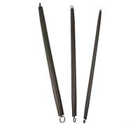 Utensile a molla piegatubi in PVC resistente da 420 mm, per piegatura manuale di tubi da 16-32 mm, anima in filo di acciaio a 4 punti, non si attorciglia, controllo dell'angolo di 90°+, (16+20+25mm)