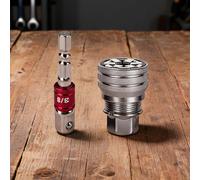 Utensile a per bussola piastra regolabile con chiave a cricchetto 3/8 per varie