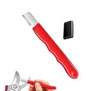 Utensile Affilatore Manuale Pratico Per Cesoie Da Giardino | Pietra per Affilare i Bordi delle Lame Taglienti - Affilatore per Machete | Per Accetta Ascia Machete Taglierino Cesoie Tosatrici Per Siepi