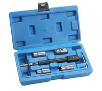 Utensile Alesatore Per Sede Ugello Precisione Resistente Alla Corrosione Set Da 6 In Acciaio Per Un'efficace Manutenzione Del Motore Pulizia Utensile Alesatore In Acciaio Resistente Alla