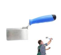 Utensile angolare per cartongesso, per cazzuola angolare, per interni esterni, in acciaio inox, cazzuola angolare interna esterna per pareti e soffitti, per principianti, padre,