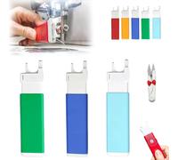 Utensile Colorato per Infilare Il Filo nella Macchina da Cucire, Infila-Ago Automatico per Macchine da Cucire, Pratico Ausilio L'ago per Le Riparazioni Quotidiane di Abiti Universale(3PCS-A)