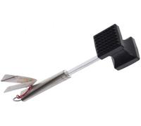 Utensile Cucina Lagostina Acciaio Inox 18/10 Batticarne Silicone Cucinieri 27cm da Appendere