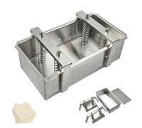 Utensile da cucina in acciaio inossidabile, pressa per carne, formatrice per carne, ideale per dare a carni di varie forme in modo facile ed efficiente, per uso commerciale e domestico.(4kg)