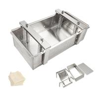 Utensile da cucina in acciaio inossidabile, pressa per carne, formatrice per carne, ideale per dare a carni di varie forme in modo facile ed efficiente, per uso commerciale e domestico.(5kg)