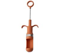 Utensile da cucina, in acciaio inox, utensile portatile per rimuovere l'uva di ciliegie e olive, estrattore portatile antiscivolo, facile rimozione del nucleo, materiale PP inossidabile, 51 g