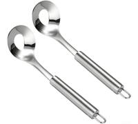 Utensile da cucina per zuppe e pasta (2 pezzi) | Antiaderente per la superficie, finitura liscia, senza colla, per una dimensione ideale per carne macinata