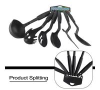 Utensile da Cucina Spatola Set Frittura Antiaderente Anti-ruggine Nylon Attrezzo