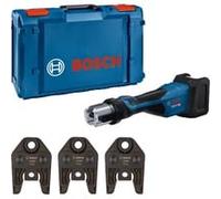 Utensile da pressatura a batteria GPT 18V-32 Professional solo, 18Volt, Kit TH, Macchina della pressa blu