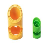Utensile Da Taglio for Tubi In Schiuma Facile Da Usare Da 3 Pezzi | Apparecchio isolante for luoghi commerciali Tubo ignifugo a tre tubi(Yellow-3Pcs-Small)