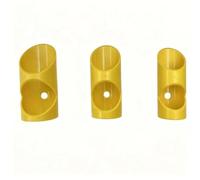 Utensile Da Taglio for Tubi In Schiuma Facile Da Usare Da 3 Pezzi | Apparecchio isolante for luoghi commerciali Tubo ignifugo a tre tubi(Yellow-3Pcs-Large)