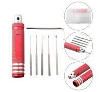 Utensile da Taglio Modello Scriber Acciaio al Tungsteno 6pz/set Manico Antiscivo