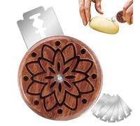 Utensile da taglio per pane - Affettatrice di precisione per legno con raschietto per fai da te, per cuocere il pane, per tagliare, affettare e lasciare camminare di pane lievitato naturale