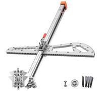 Utensile da Taglio Pieghevole per Cartongesso,Strumento di Taglio a Parete Secca,con 10 Lame di Ricambio,per La Lavorazione Del Legno e Progetti Fai da Te
