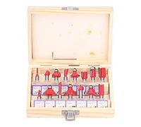 Utensile da taglio robusto e resistente al calore in acciaio legato da 15 pezzi per il fai da te