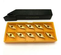 Utensile Del Tornio Inserti Carburo SVJCR1616H16 Attrezzo Supporto Lega Acciaio